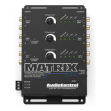 Audiocontrol Matrix Plus Controlador De Línea Negro De Seis 