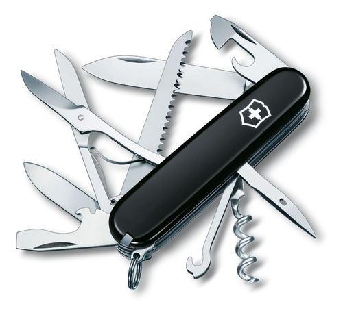 Navaja Multiuso Victorinox 1.3713.3 Color Negro Con 15 Herramientas