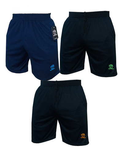 Pack X3 Pantalonetas Deportivas Originales Oppen Top Quality