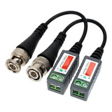 Par Video Balun Cftv Conversor Utp Hd Ahd/tvi/cvi - 4 Pares