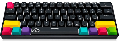 Teclado Mecanico Gamer 60 % Rgb - Switches Opticos Gateron