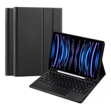 Capa Para iPad 7/8/9 10.2 Teclado Touchpad Compart/pencil