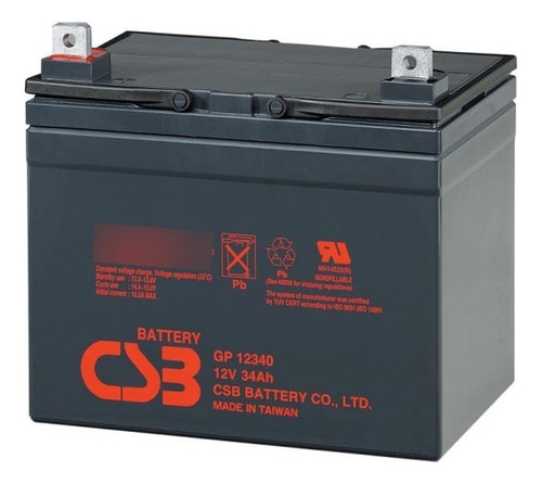 Bateria 35ah-12v Sellada Libre De Mantenimiento. 