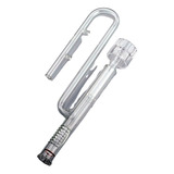 Tubo De Vidro Extrator Glass Suction Skimmer M 13mm 200-8x13
