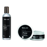 Biferdil Kit Shampoo 295 + Mascara 150 Reflejante Plata