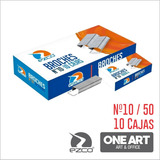 Broches Ezco Abrochadora - N 10/50 X1000 X 10 Cajas (10.000)