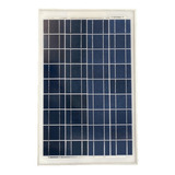 Kit Painel Placa Solar Fotovoltaica 30w + Controlador Carga