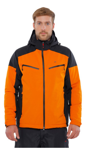 Campera Impermeable Montagne Crom Hombre Termica