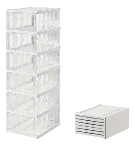 Organizador Armario Zapatero Plegable 6 Niveles Caja 