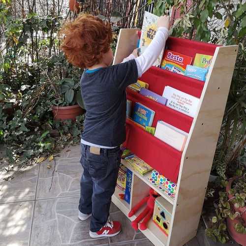 Librero De Madera Infantil Variados Y Lindos Diseños