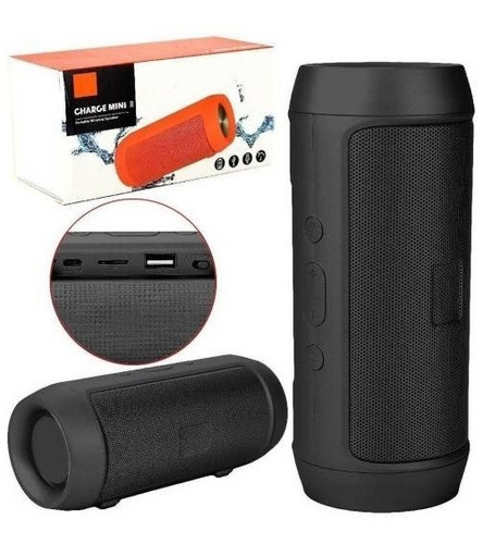 Parlante Portátil Recargable Bluetooth Charge Mini 3+estéreo