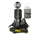 Cámara Reflex Nikon D5300 + Lente 18-140 Mm. Como Nueva