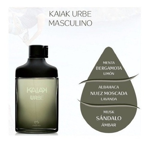 Perfumes Natura Kaiak Uber 100ml