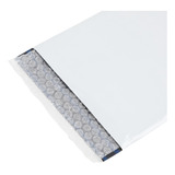 100 Envelopes Segurança 19x25 Com Bolha Branco Saco Correios