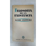 Filosofia De La Existencia - Karl Jaspers - Aguilar