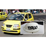 Aviso Luz Techo Taxi Iluminado Led Alta Visibilidad T A X I