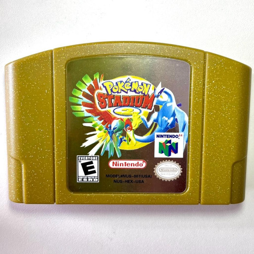 Pokémon Stadium 2 Nintendo 64 Cartucho Novo 