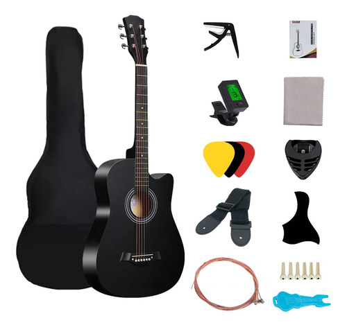38  Guitarras Clasicas Madera Guitarra Acústica+ Accesorios