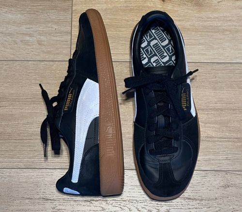 Zapatillas Puma Palermo Negras Talle 42/ Usadas