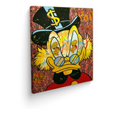 Cuadro Canvas Monopoly Pato Donald Decorativo Sala