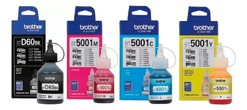 Kit 4 Tintas Original Brother Impr Mfc-t4500dw T910w T710w