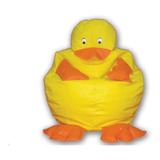 Puff Fiaca Pato Infantil Ecocuero