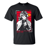 Playera Giyu Tomioka Pilar Red Demon Slayer Anime Art A3531