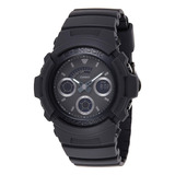 Reloj Analógico Digital G Shock Todo Negro Para Hombre Aw591