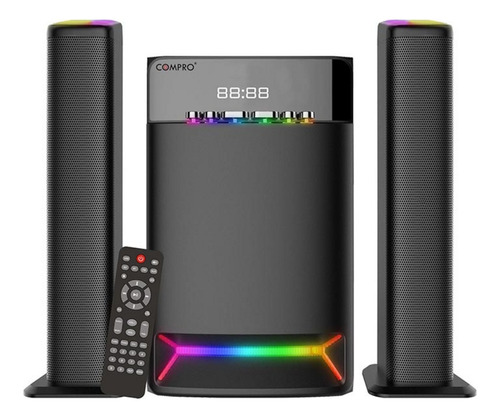 Caixa De Som Home Theater Multimídia Bluetooth 90rms