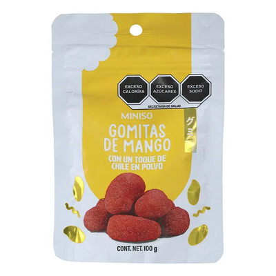 Miniso Snack Gomitas Enchiladas De Mango Con Chile En Polvo | MercadoLibre