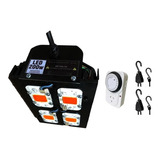 Kit Cultivo Luz Led Indoor 200w Full Spectr + Poleas + Timer