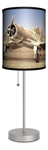 Lámpara De Mesa Vintage Airplace Corsair De Lamp-in-a-box, Y
