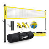 Red De Voleibol Portátil Profesional Compatible Con Patio Tr