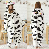 Pijama Vaca Kigurumi Kawaii Polar Adulto Unisex 