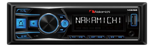 Rádio Para Carro Som Automotivo Nakamichi Nq616b Mp3/usb/bt