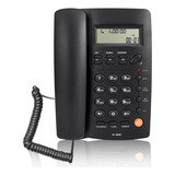 Teléfono Fijo Tc-9200 Manos Libre Ident Llamadas-color Negro
