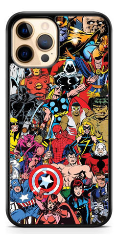 Funda Case Protector Comics Marvel Para iPhone Mod3