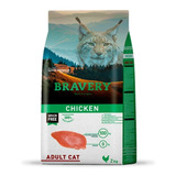 Alimento Bravery Gato Adulto Pollo 2 Kg
