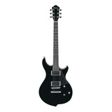 Guitarra Eléctrica Ibanez Dn300 De Caoba Black Con Diapasón De Palo De Rosa