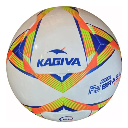 Bola Futsal Kagiva Profissional F5 Brasil - Branco