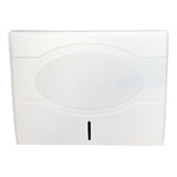 Dispensador De Toalla Papel Interfoliada Plástico Blanco