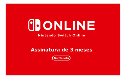 Nintendo Switch Online 3 Meses Usa - Individual Membership