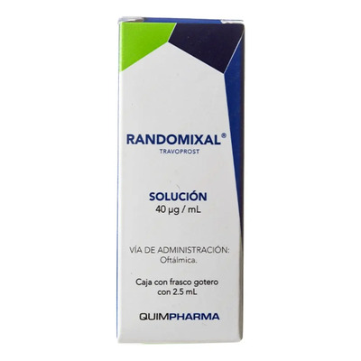 Randomixal Travoprost 40 Mcg Frasco Con 2.5 Ml Quimpharma | MercadoLibre