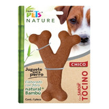 Juguete Hueso Triple De Bambu Ch Sabor Tocino Env Gratis