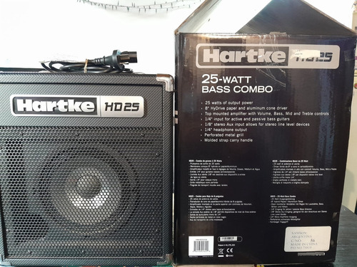 Hartke Hd25 Amplificador Voltaje 220v Color Negro