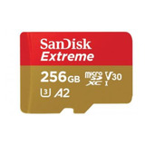 Tarjeta Memoria Microsd 256gb 160mb/s Sandisk Extreme C/adap