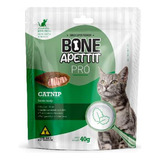 Petisco Snack Catnip Bone Apettit Seu Gato Saudavel 40g