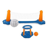 Juego De Piscina De Voleibol Inflable Baloncesto