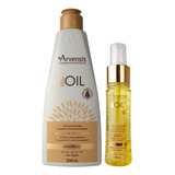 Kit Arvensis Tec Oil Shampoo Nutrição E Óleo Finalizador