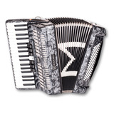 Acordeon Michael 80 Baixos Gaita Fole Sanfona Acm8007n